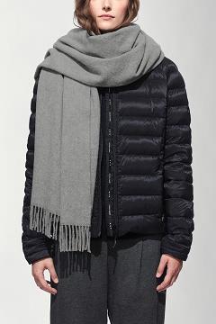Accesorios Canada Goose Mujer Mexico - Invierno Bufanda Grises CP8492731